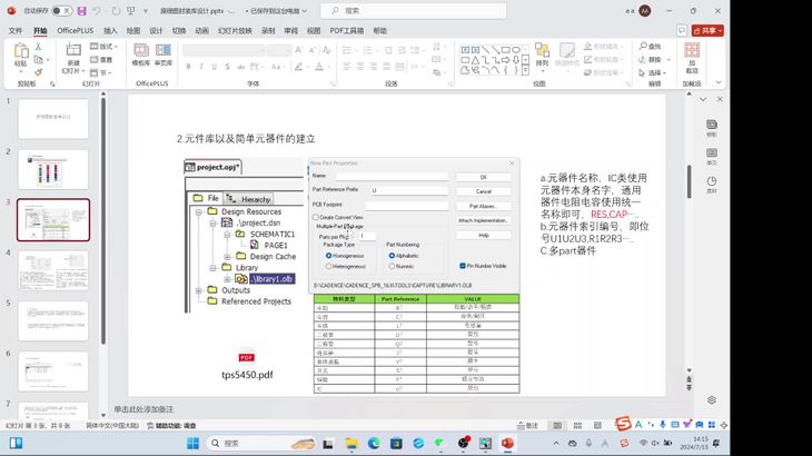 Design Entry CIS原理图封装库设计课程内容介绍